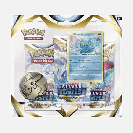Silver tempest 3 pack blister Manaphy