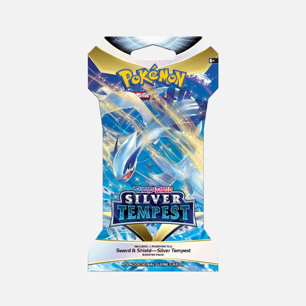 Silver Tempest Sleeved Booster Pack